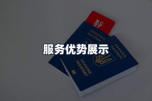 服务优势展示